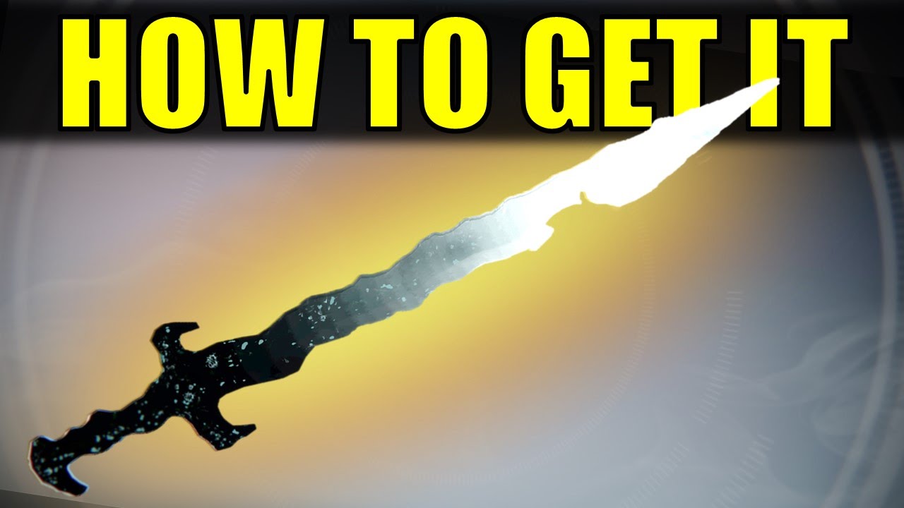How to get a exotic sword in destiny