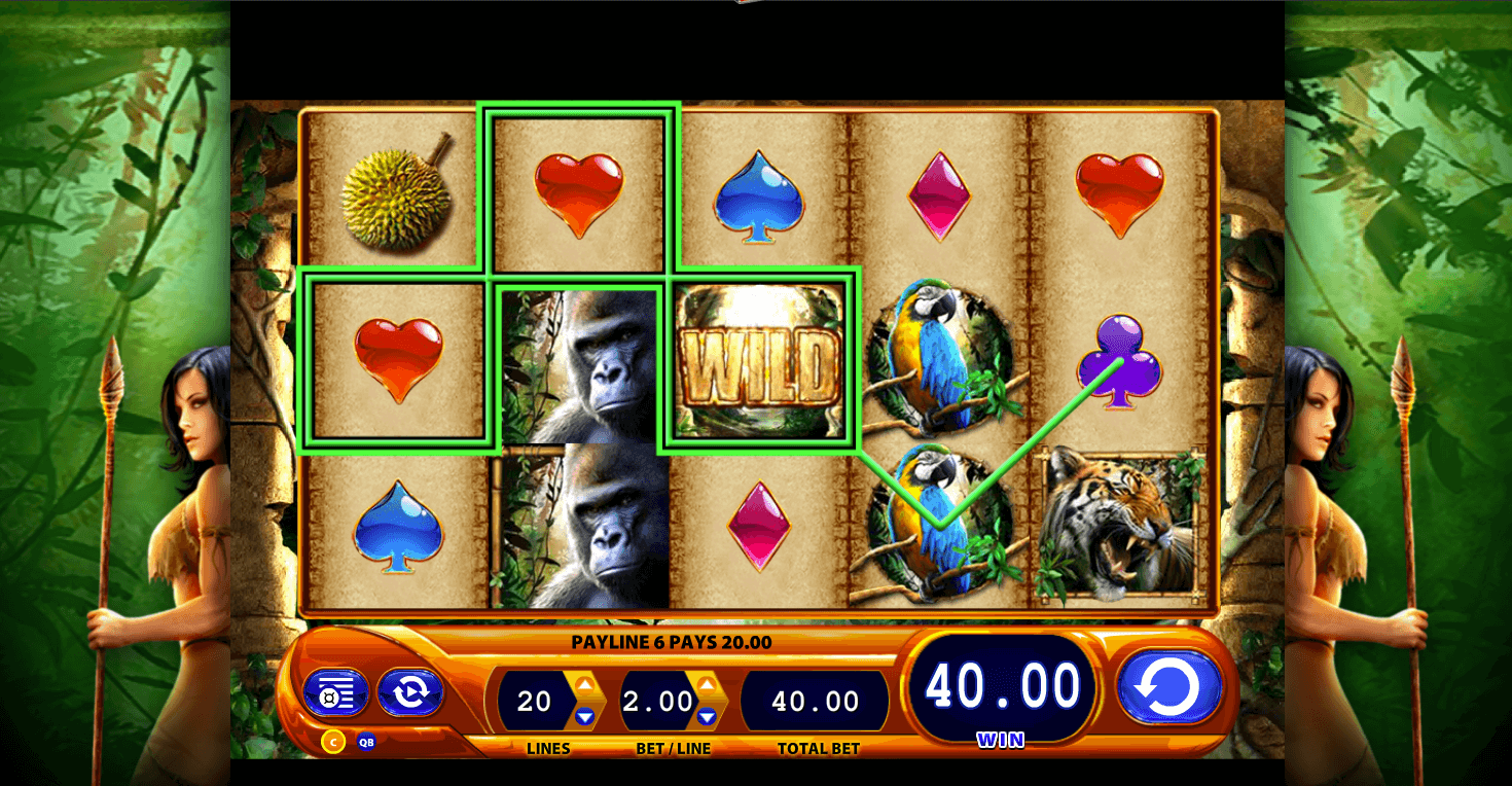 Queen of the wild slots free online