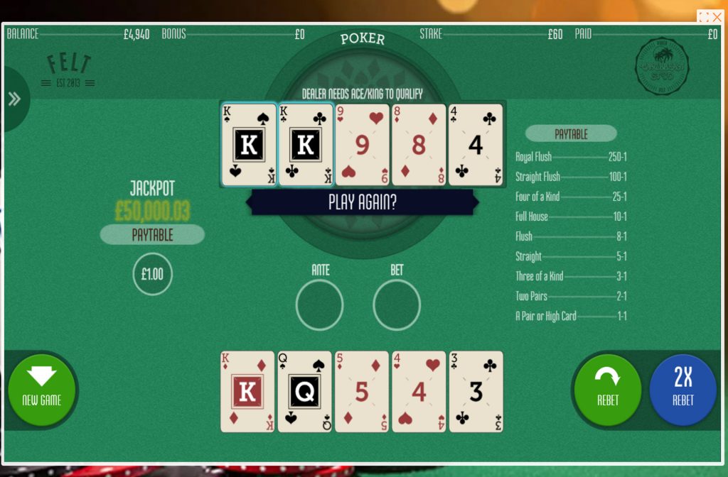 Uitbetaling Multi Poker Holland Casino