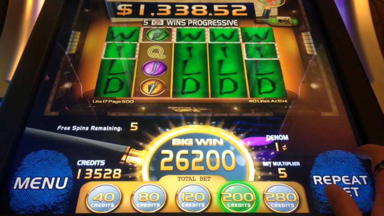 Clue Slot Machine Big Win